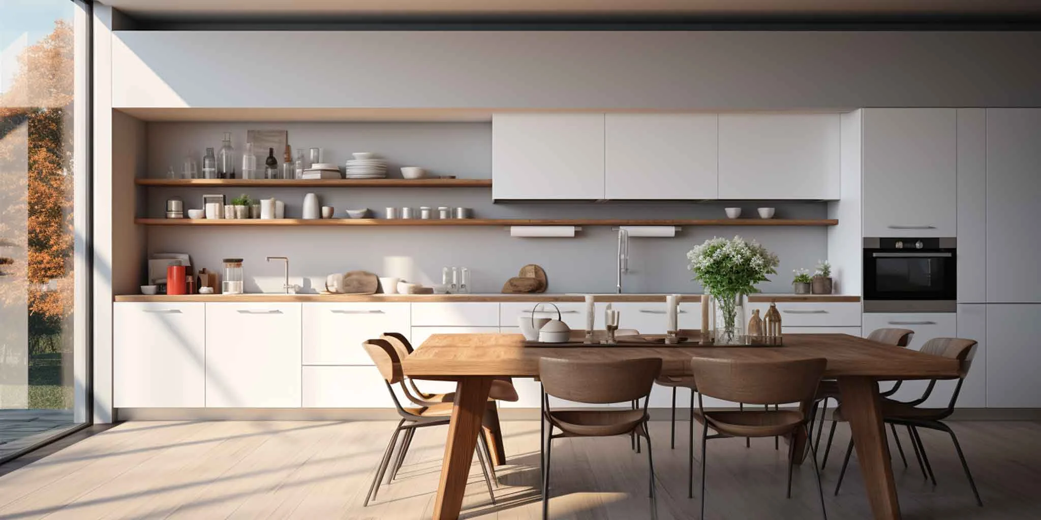 Keuken wrappen-witte keuken